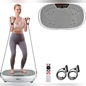 New EILISON 3D Vibration Plate Exercise Machine, Weight Loss & Full Body Workout